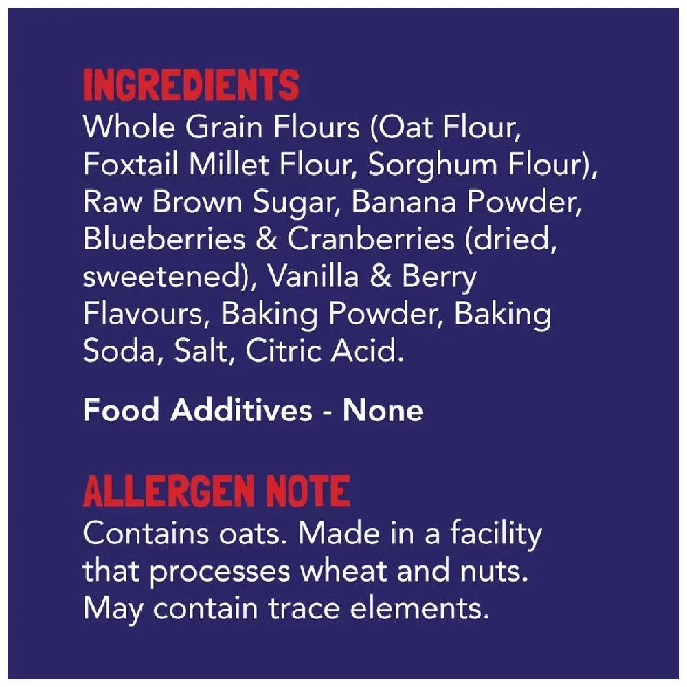 Slurrp Farm Millet Pancake & Waffle Mix - Blueberry & Supergrains, 150 g Pouch-3.webp